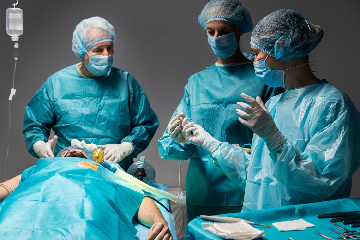 Inside our operating theatre 1